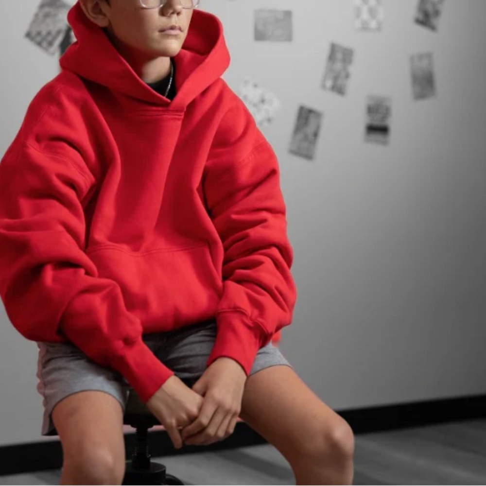 GAP x YZY collab red sweater in medium